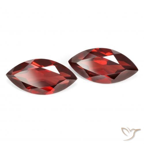 Shop natural 4.41ct Rouge groseille Grenat pyrope gems, Marquise, from Mozambique at GemSelect. In stock, global shipping!