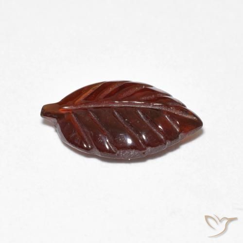 Grenat pyrope Orange rougeâtre naturelle Fantaisie, 2.28 ct, Translucide