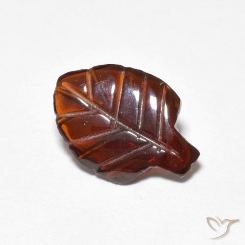 Grenat pyrope Orange foncé naturelle Fantaisie, 1.96 ct, Translucide