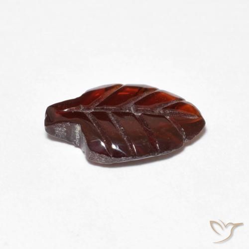 Grenat pyrope Orange foncé naturelle Fantaisie, 1.96 ct, Translucide
