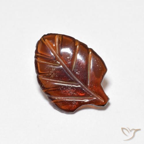 1.71ct Naturel Orange rougeâtre Grenat pyrope, Fantaisie, Translucide