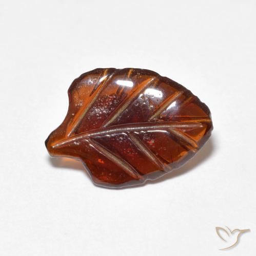 Grenat pyrope Orange rougeâtre naturelle Fantaisie, 1.71 ct, Translucide