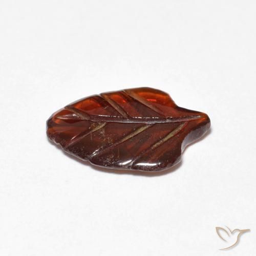 Grenat pyrope Orange rougeâtre naturelle Fantaisie, 1.71 ct, Translucide