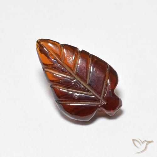 2.44ct Naturel Orange rougeâtre Grenat pyrope, Fantaisie, Translucide