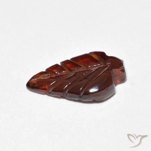 Grenat pyrope Orange rougeâtre naturelle Fantaisie, 2.44 ct, Translucide