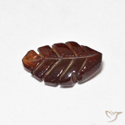 Grenat pyrope Orange foncé naturelle Fantaisie, 2.62 ct, Translucide