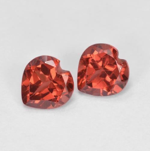 Achetez naturel 1,11ct rouge grenat pyrope gems, forme de coeur, en provenance mozambique chez gemselect. en stock, livraison internationale!