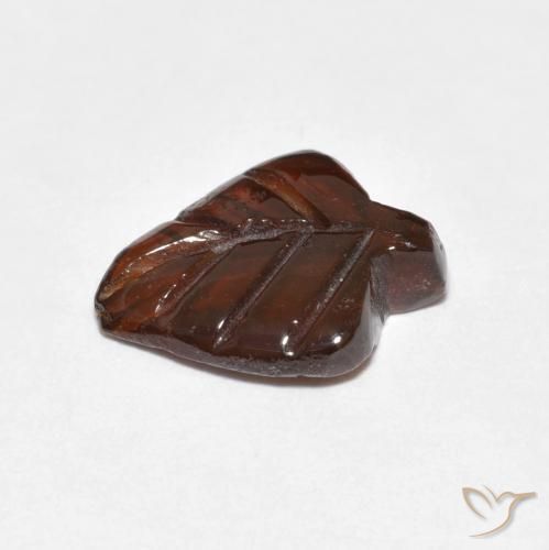 Grenat pyrope orange naturelle forme fantaisie, 2,92 ct, translucide