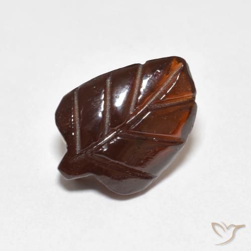 Grenat pyrope Orange rougeâtre naturelle Fantaisie, 3.61 ct, Translucide
