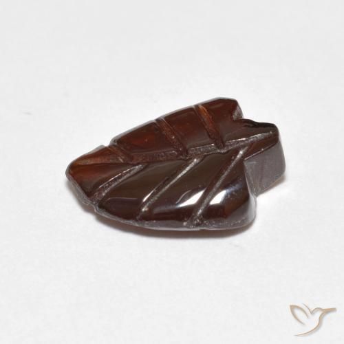 Grenat pyrope Orange rougeâtre naturelle Fantaisie, 3.61 ct, Translucide