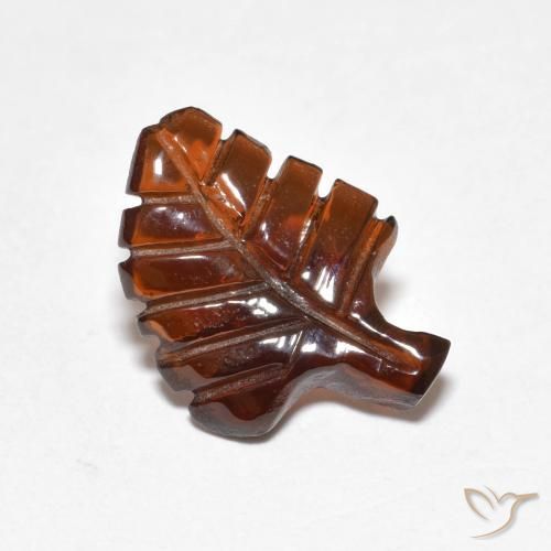 Grenat pyrope Orange feu naturelle Fantaisie, 2.66 ct, Translucide