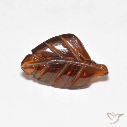 Grenat pyrope Orange feu naturelle Fantaisie, 2.06 ct, Translucide