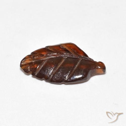 Grenat pyrope Orange feu naturelle Fantaisie, 2.06 ct, Translucide