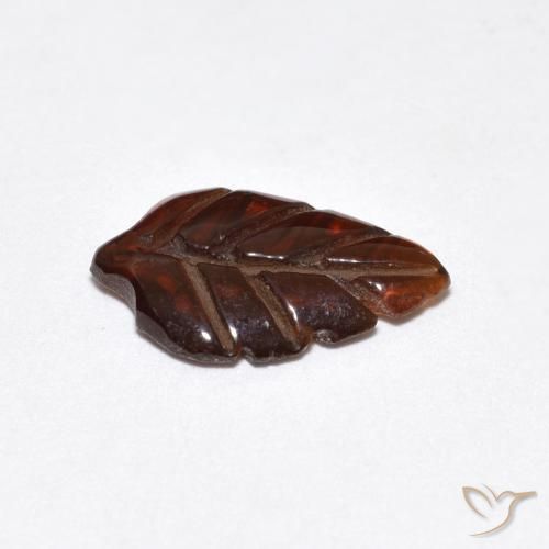 Grenat pyrope Orange foncé naturelle Fantaisie, 1.70 ct, Translucide
