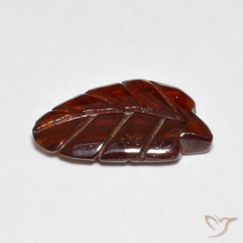 Grenat pyrope Orange feu naturelle Fantaisie, 3.07 ct, Translucide