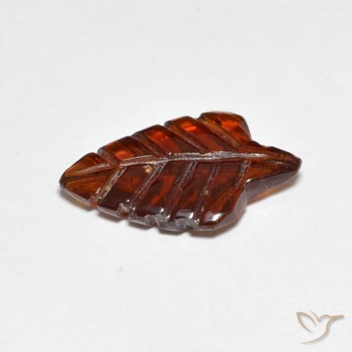 Grenat pyrope Orange foncé naturelle Fantaisie, 2.82 ct, Translucide