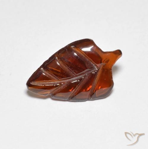 Grenat pyrope Orange foncé naturelle Fantaisie, 1.97 ct, Translucide
