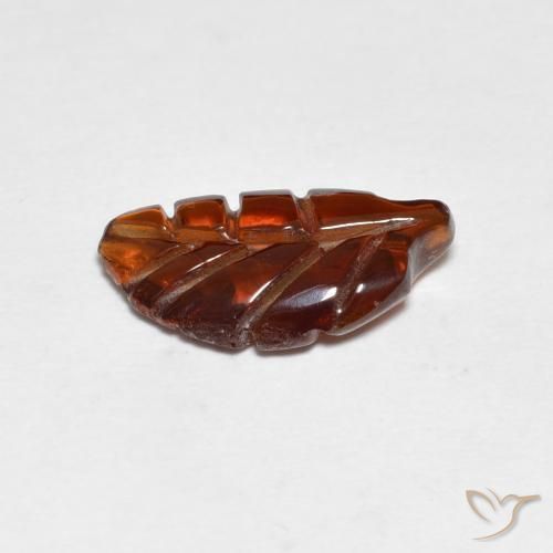 Grenat pyrope Orange rougeâtre naturelle Fantaisie, 1.78 ct, Translucide