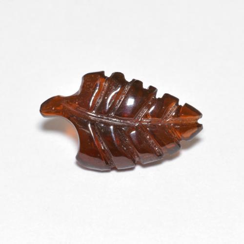 Grenat pyrope orange naturelle forme fantaisie, 2,45 ct, translucide