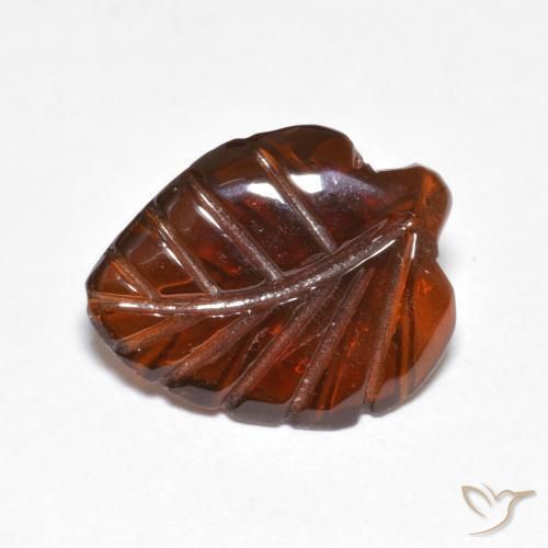3.24ct Naturel Orange foncé Grenat pyrope, Fantaisie, Translucide