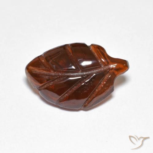 Grenat pyrope Orange foncé naturelle Fantaisie, 2.72 ct, Translucide
