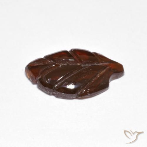 Grenat pyrope Orange foncé naturelle Fantaisie, 2.72 ct, Translucide