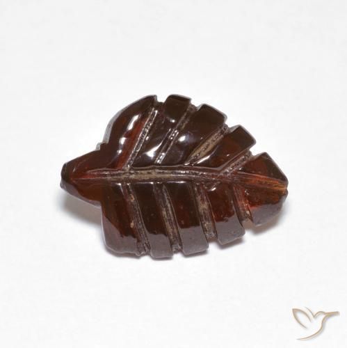 Grenat pyrope Orange foncé naturelle Fantaisie, 2.93 ct, Translucide