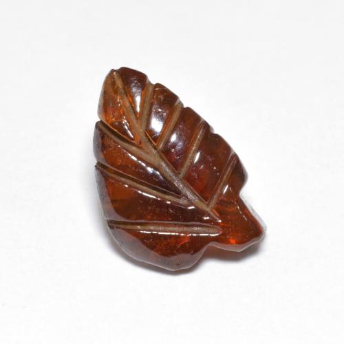 Grenat pyrope orange naturelle forme fantaisie, 3,35 ct, translucide