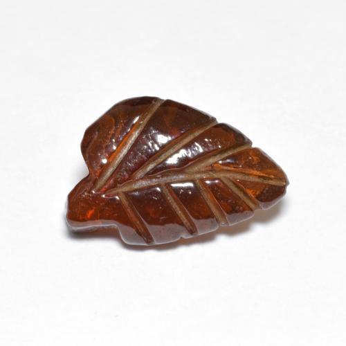 Grenat pyrope orange naturelle forme fantaisie, 3,35 ct, translucide