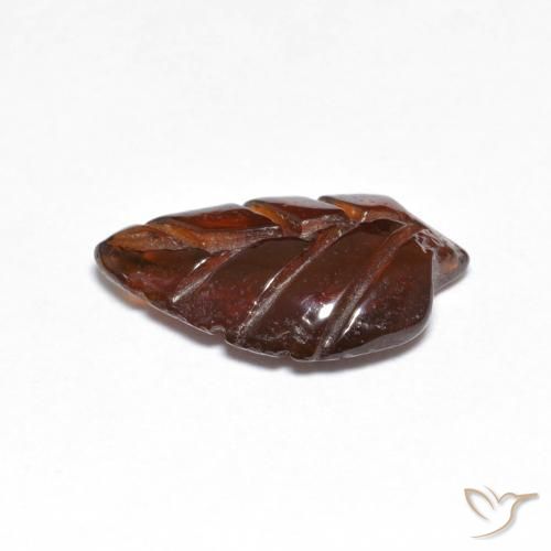 Grenat pyrope Orange foncé naturelle Fantaisie, 3.08 ct, Translucide