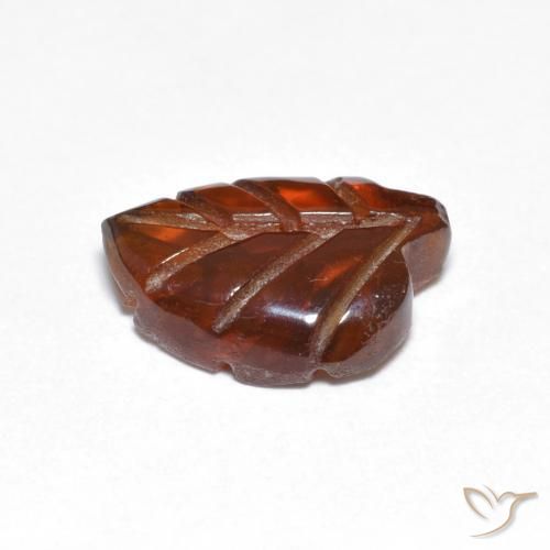 Grenat pyrope Orange rougeâtre naturelle Fantaisie, 3.17 ct, Translucide