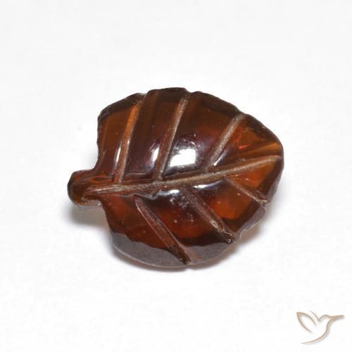 Grenat pyrope Orange foncé naturelle Fantaisie, 2.17 ct, Translucide