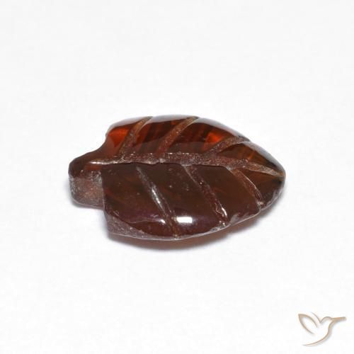 Grenat pyrope Orange foncé naturelle Fantaisie, 2.17 ct, Translucide