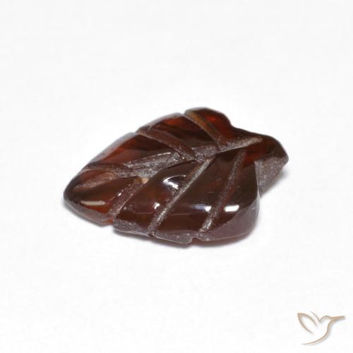 Grenat pyrope Orange feu naturelle Fantaisie, 2.35 ct, Translucide