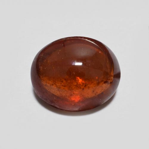 Grenat pyrope Rouge foncé naturelle Coupe ovale, 3.76 ct, Transparent