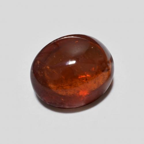 Grenat pyrope Rouge foncé naturelle Coupe ovale, 3.76 ct, Transparent