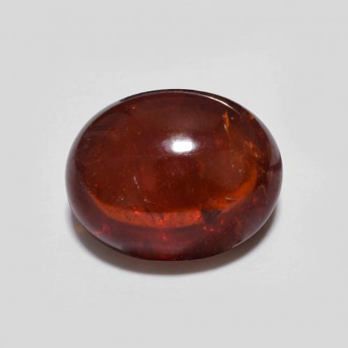 Grenat pyrope Rouge Sangria naturelle Coupe ovale, 6.13 ct, Translucide