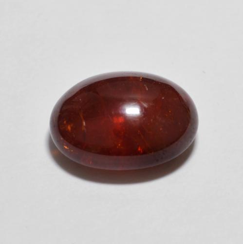 Grenat pyrope Rouge Sangria naturelle Coupe ovale, 6.13 ct, Translucide