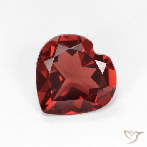 1.78ct Naturel Rouge groseille Grenat pyrope, Cœur, VVS