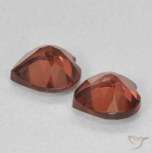 Shop natural 1.12ct Rose rouge Grenat pyrope gems, Cœur, from États Unis at GemSelect. In stock, global shipping!
