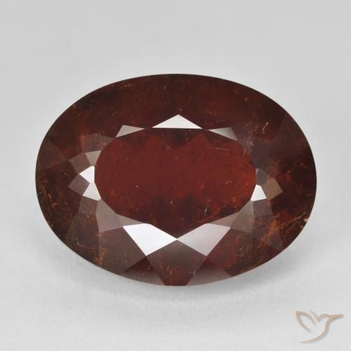 25.23ct Naturel Rouge Sangria Grenat pyrope, ovale, VS-SI