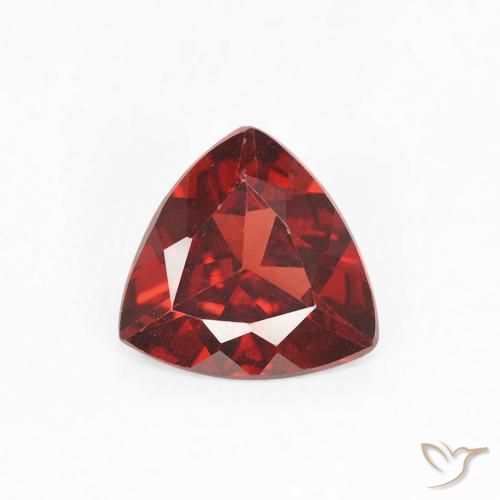 0.68ct Naturel Rouge Sangria Grenat pyrope, Trillion, VVS-VS