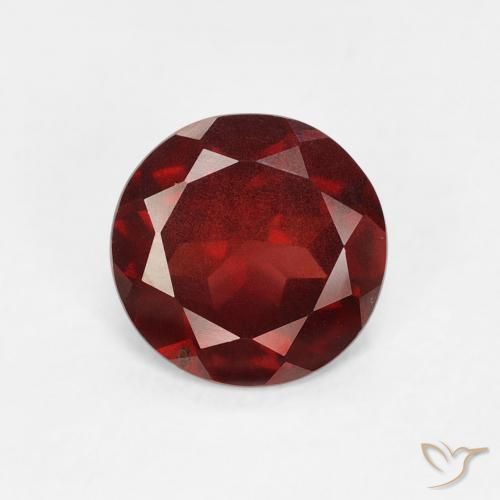 0.86ct Naturel Rouge moyen Grenat pyrope, Tour, VS