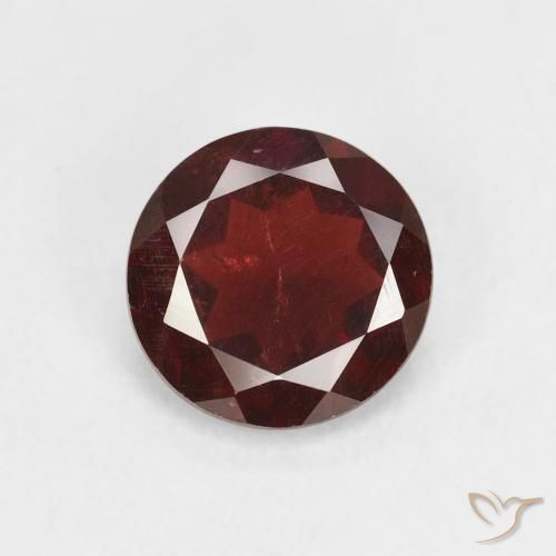 1.43ct Naturel Rouge foncé Grenat pyrope, Tour, VS