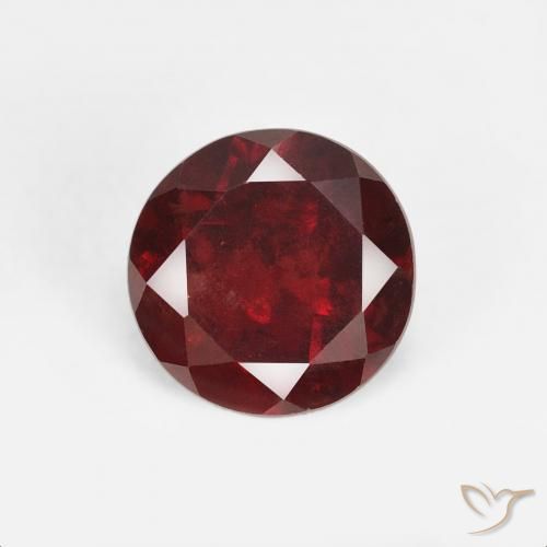 1.60ct Naturel Rouge groseille Grenat pyrope, Tour, VS