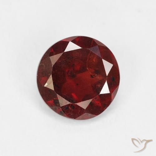 0.91ct Naturel Rouge Sangria Grenat pyrope, Tour, VS-SI