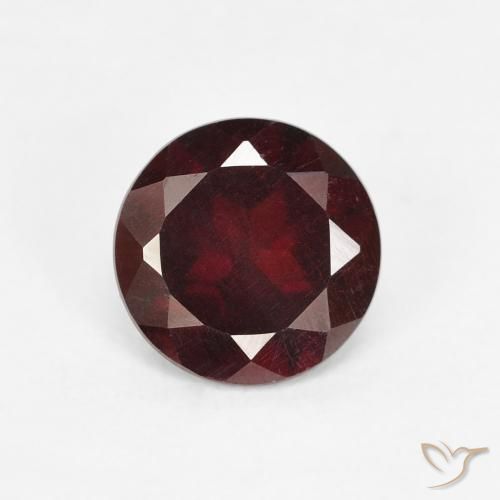 1.49ct Naturel Rouge Sangria Grenat pyrope, Tour, VS