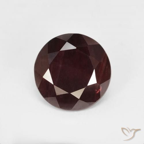 1.63ct Naturel Rouge foncé Grenat pyrope, Tour, VS