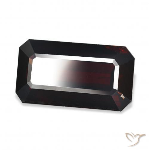 Grenat pyrope Rouge foncé naturelle Octogone / coupe Émeraude, 16.59 ct, VS
