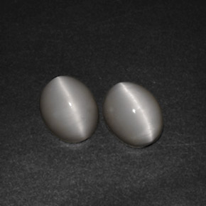Achetez naturel ct crème quartz cat's eye gems, transparent, en provenance inde chez gemselect. en stock, livraison internationale!